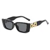 Gafas de Sol Estrechas con Cadena en la Pierna Ojo de Gato 2025 Nuevas Gafas de Sol Europeas y Americanas Moda Gafas de Sol Transfronterizas