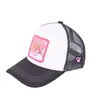 Boné de Baseball Bordado com Animal, Boné com Rede para Proteção Solar e Ventilação, Boné de Verão com Aba para Homens e Mulheres, Aba Larga, Aba Grande, Estilo Personalizado