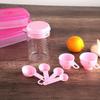 Conjunto de colher medidora e copo medidor com escala 500ml ferramenta de confeitaria combinação cozinha medindo colher de farinha atacado RS-8604