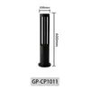 Lámpara de césped exterior LED con enchufe de tierra jardín paisajismo lámpara de jardín redonda aluminio enchufe de parque lámpara de calle exportación transfronteriza