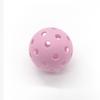 Pickleball 40 Agujeros 26 Inyecciones Moldeado 74mm Rotomoldeado Integrado Tpe Perforado Bola Tenis Alta Elasticidad
