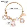 Pulseras Sanrio-Hellokitty, Kuromi, Mickey Mouse, Stitch de Venta Caliente Transfronteriza en Varios Estilos en Rebaja