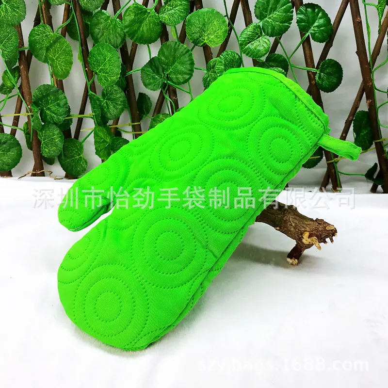 罗纹5层隔热手套