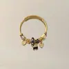 Pulsera de Acero Inoxidable Panjia Dora Transfronteriza con Forma de Lazo Corazón Diamante Geométrico Pulsera Pequeña Fresca Versátil con Cuentas para Mujer