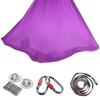 Hamaca de Yoga Aérea, Tejido de Nailon Sin Costuras Microelástico Resistente, Hamaca para Adultos en Casa, Disco Fijo Específico para Yoga