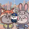 Zootopia 2 Rata Meiji Zorro Nick Conejo Judy Acrílico Creativo Lindo Llavero Colgante Adorno