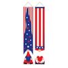 Transfronterizo 2025 Nuevo Día de la Independencia Americana Pareado Bandera Ambiente Diseño Accesorios Decoración de Patio Bandera Colgante Personalización