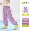 Colección Refrigerante: Pantalones de Verano para Niños Dudu, Pantalones Largos para Niños y Niñas, Ropa para Niñas, Pantalones Físicos Anti-Mosquitos, Pantalones Deportivos