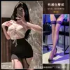 Lencería sexy para mujer, ajustada, que realza las caderas, uniforme de secretaria OL, atuendo seductor de maestra, body para discoteca entrega