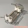 Marco de Puerta Deslizante Eléctrica Fijo Sin Oscilación Rueda de Sujeción Rodillo Guía de Posicionamiento de Nylon en Cuatro Ruedas Parachoques Trasero de Acero Inoxidable