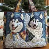 2026 Nova Série de Filhotes Transfronteiriça Estampa Digital Bolsa Tote Acolchoada de Ombro Fashion