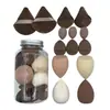 Conjunto de 14 Peças de Garrafa Flutuante Mais Vendido Transfronteiriço, Conjunto de Esponjas de Maquiagem, Essencial de Maquiagem Mini, Portátil