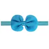 Amazon AE Novos Acessórios de Cabelo Infantis Faixa de Cabelo com Laço de Chiffon Headwear Faixa de Cabeça Europeia e Americana para Bebê Recém-nascido