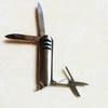 5 mini navaja multifunción de acero inoxidable abierta herramienta cuchillo cuchillo suministros para acampar al aire libre regalo navaja plegable