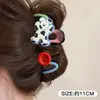 Pinza para el pelo de alta gama estilo coreano, pinza para el pelo de color block de dibujos animados para la parte trasera de la cabeza, pinza de tiburón grande versátil 2026 nueva para mujer