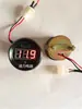 Kit de Modificación de Voltímetro Indicador Redondo Electrónico de 12V24V para Voltaje, Inductancia, Temperatura del Agua, Aceite del Motor, Nivel de Aceite, Combustible Envío Gratis