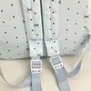 Mochila con Lazo de Lunares para Estudiantes de Secundaria y Preparatoria, Linda, Fresca, a la Moda y Sencilla, Mochila para Estudiante Mujer