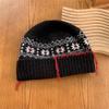 Bull/Boniu ~ Gorro de Lana Tejido con Diseño de Copo de Nieve Viento de Fairisland para Niños Cálido a Prueba de Frío para Otoño e Invierno