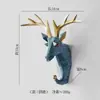 Atacado Transfronteiriço Entrada Gancho de Animal Decoração de Parede Pingente Gancho de Casaco Europeu Decoração de Parede Pingente