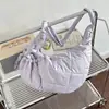 Bolsa de Nylon de Gran Capacidad 2024 Nueva Moda Versátil Ligera Bolsa Dumpling Popular Casual de Gama Alta Bolso Cruzado