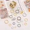 Caixa com 7 Compartimentos Fecho Lagosta de Argola Única Acessórios de Material para Brincos DIY Feitos à Mão, Acessórios de Orelha, Pulseiras com Contas, Acessórios de Joias