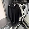 Suministro Especial Transfronterizo Verano Hueco Transpirable Cuello en V Top para Hombre Retro Americano Holgado Casual Sentido del Diseño Solapa Tejido