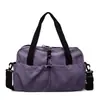 Bolsa de natação para mulheres, com compartimentos separados para itens molhados e secos; bolsa esportiva e de fitness de grande capacidade para homens; bolsa tote de viagem para viagens curtas