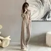 Elegante Conjunto Casual Esportivo para Mulheres, Novo Estilo Primavera 2026, Cardigã da Moda e Calça de Cintura Alta Estilosa Conjunto de Duas Peças