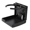 Portavasos de Coche Soporte Fijo para Botella de Agua Plegable Portavasos de Coche para Agua Portavasos para Taza de Té Portavasos de Coche Portabebidas con Tornillos