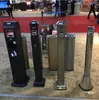 Pilar cenicero de acero inoxidable GPX-129 estilo europeo para colillas de cigarrillos Contenedor vertical para desechar colillas de cigarrillos para exteriores Cenicero de taza vertical para interiores