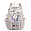 Mochila de anime Sky Light Year, adecuada para estudiantes de primaria y secundaria de 3º a 6º grado, con diseño de pájaro blanco, gran capacidad y estilo ligero y unisex