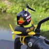 Lindo Pato Amarillo Submarino Adornos de Pato para Coche Motocicleta Autopropulsada Motocicleta Eléctrica Adornos de Coche a Batería Accesorios