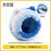 Nido para Pájaros con Forma de Oso de Coral de Chios, Accesorios para Jaulas de Loros para Pájaros Pequeños como Ninfas y Periquitos, Esencial para el Invierno