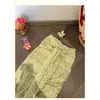 Vestido Longo de Tricô Verde Menta para Praia, Conjunto Slim de Três Peças com Top Tomara-que-Caia, Estilo Sexy Puro Desejo, Adequado para Piscinas Termais de Ilha, Biquíni para Mulheres
