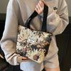 Nova Bolsa Tote de Lona de Nicho Bolsa Tote de Grande Capacidade Bolsa de Lona Formulada Bolsa Portátil Presente Criativo Bolsa de Publicidade