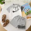 Ropa de Verano de Moda para Bebés 2025 Ropa Casual Nueva para Niños y Niñas Niños de un Año Hermoso Polo de Manga Corta