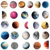 50 Piezas de Pegatinas de Planeta para Mascotas, Materiales Transparentes Impermeables para Diario, Pegatinas Decorativas DIY para Marco de Fotos de Copa de Vidrio en Stock