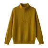 Novidades para Outono/Inverno 26: Nova linha de luxo em cashmere puro, suéter com gola dobrada e trança estilo Ralph Lauren, suéter de cashmere POLO para usar sobre outras peças.