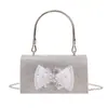 Yue Zi 2026 Outono Inicial Novo Estilo Elegante Bolsa de Mão Fashion Versátil Caixa com Aba Bolsa Transversal Casual Bolsa de Noite