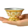 Cuenco de Suministro de Agua de Xizang, Ocho Vasos de Purificación de Agua Auspiciosos, Siete Vasos Sagrados Delante de Buda, Suministros de Adoración para el Salón Budista, Vaso de Guanyin
