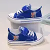Zapatos de Lona de Dibujos Animados de Moda para Bebé Primavera y Otoño Suela Ligera y Suave Antideslizantes de Velcro Tenis Casuales para Niños y Niñas 2026