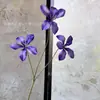 Orquídea Llama Impresa en 3D Flor Artificial Estilo Pintura al Óleo Flor Falsa Decoración de Bodas Hotel Fondo del Hogar Arreglo Floral Arreglo Floral Transfronterizo