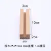 Soporte de Madera Maciza para Placas de Etiqueta-Placa de Etiqueta de Pie-Tablero de Exhibición de Precios para Panadería-Pastel Postre-Soporte de Madera Maciza-Etiqueta de Precio
