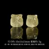 Accesorios de Cuentas Sueltas DIY de Cristal Natural Cristal de Limón Garra de Gato Zorro Hada Zorro de Nueve Colas Accesorios para Joyería DIY Venta al por Mayor