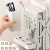 Soporte de Libro Retráctil Soporte de Libro de Escritorio Estante de Almacenamiento de Libros con Portalápices Pinza para Libros Metal Engrosado Plegable