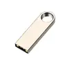 Pen Drive USB 16GB 2.0 Metal Gravado Alta Velocidade USB para Carro Presente Promocional Pen Drive 32GB À Prova d'Água 64GB 3.0 USB Drive