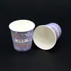 Vasos de Degustación Personalizados, Vasos de Papel Desechables, Vasos de Papel Mini Gruesos para Degustación de Supermercado, Vasos para Bebidas Calientes de Café