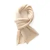 Suéter de Cachemira 2026 Otoño/Invierno Nuevo Estilo para Mujer Color Sólido Versátil Engrosado Oversize Tejido Bufanda Caliente Cuello Protector Chal