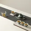 Rinyu Guisong Cerâmica Pintada à Mão Nuvens Auspiciosas Lótus de Tinta Um Bule Duas Xícaras Conjunto Caixa de Presente Conjunto de Chá Gongfu de Alta Qualidade Lembrança