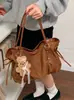 Bolsa de Hombro Dulce Estilo Coreano para Mujer 2026 Otoño Nueva Llegada Gran Capacidad Moda Versátil Femenina para el Trabajo